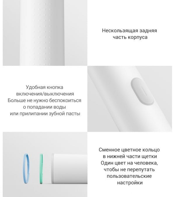 Умная электрическая зубная щетка Mi Smart Electric Toothbrush T500
