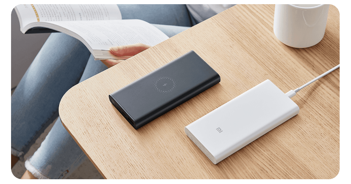 Аккумулятор внешний 10000mAh Mi Wireless Power Bank Essential White WPB15ZN (VXN4294GL)