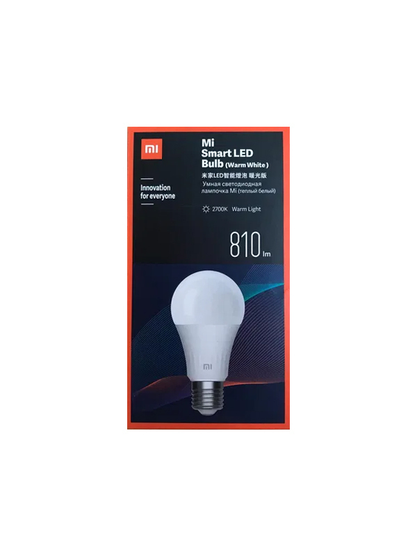 Лампа Mi LED Smart Bulb Warm White XMBGDP01YLK (GPX4026GL)