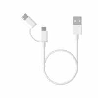 Кабель Mi 2-in-1 USB Cable Micro-USB to Type C 30см SJX02ZM (SJV4083TY)