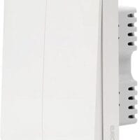 Выключатель настенный (две клавиши) Aqara Wall Switch (No Neutral, Double Rocker) QBKG03LM
