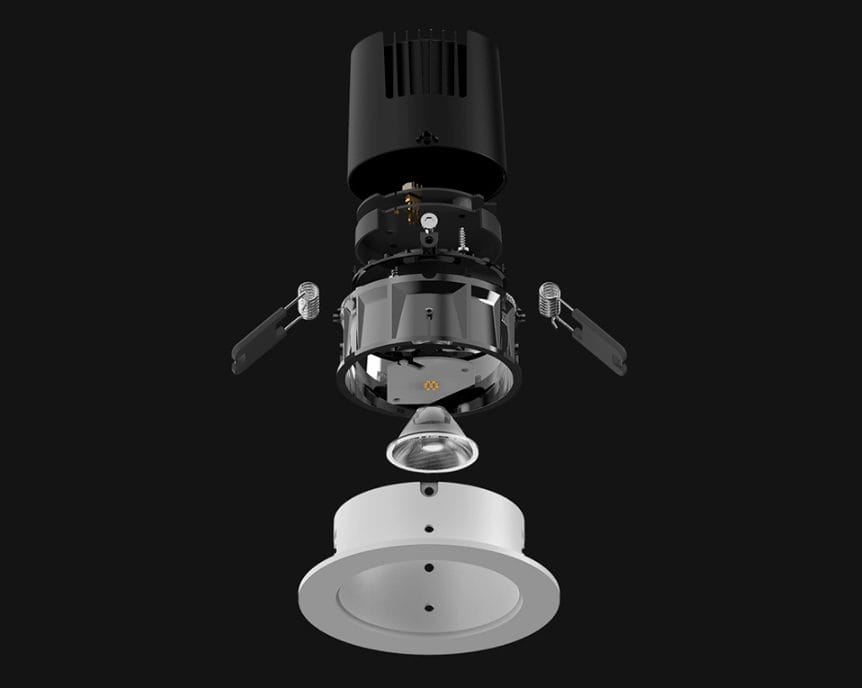 Умный встраиваемый светильник Yeelight Mesh Downlight M2 Pro YLTS03YL