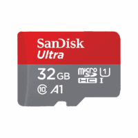 Карта памяти 32GB SanDisk Ultra® microSDHC + SD Adapter 100MB/s Class 10 UHS-I