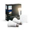 Набор из 2 белых ламп (929001821618) и блока управления освещением Philips HUE (Беспроводной пульт управления для светового оборудования )