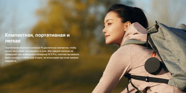 Колонка портативная Mi Portable Bluetooth Speaker XMYX04WM (BHR4802GL)