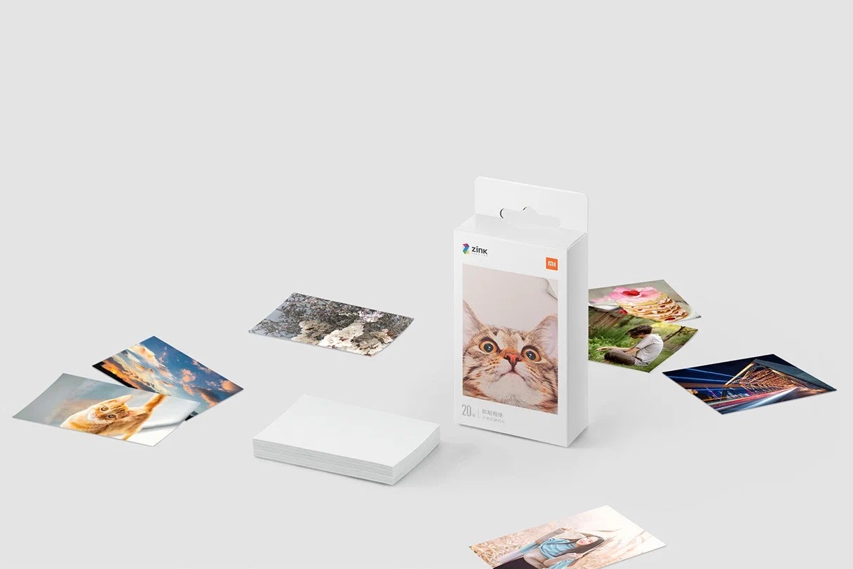 Фотобумага Mi Portable Photo Printer Paper (2x3-inch, 20-sheets)