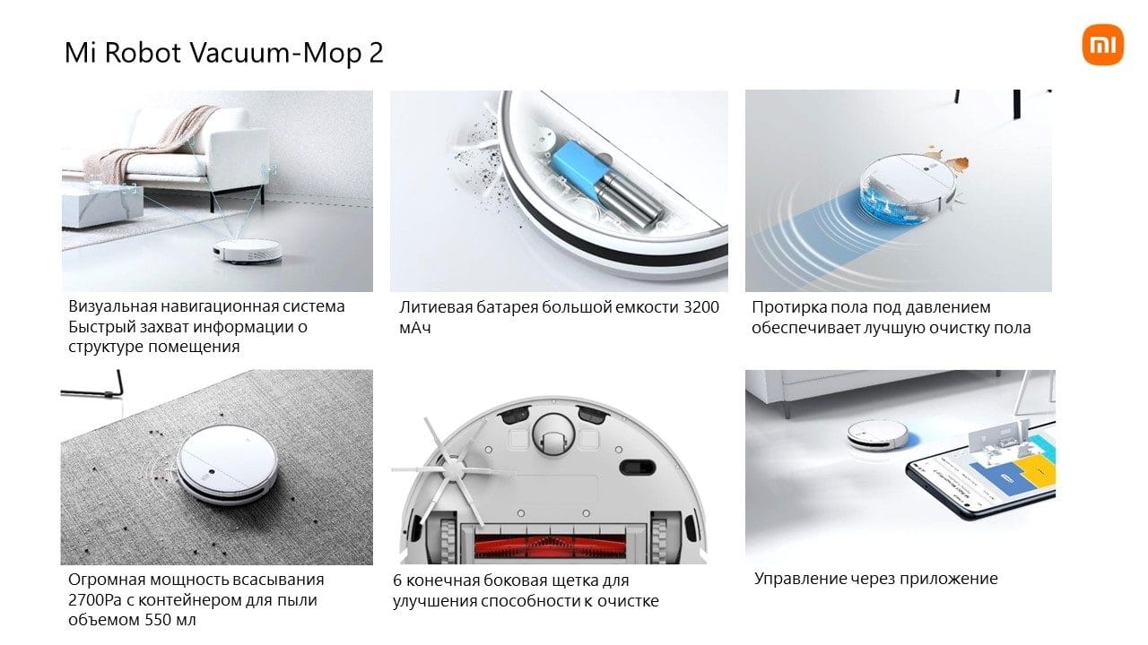 Mi Robot Vacuum-Mop 2