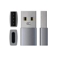 Адаптер Satechi USB Type-A to Type-C. Цвет серый космос.