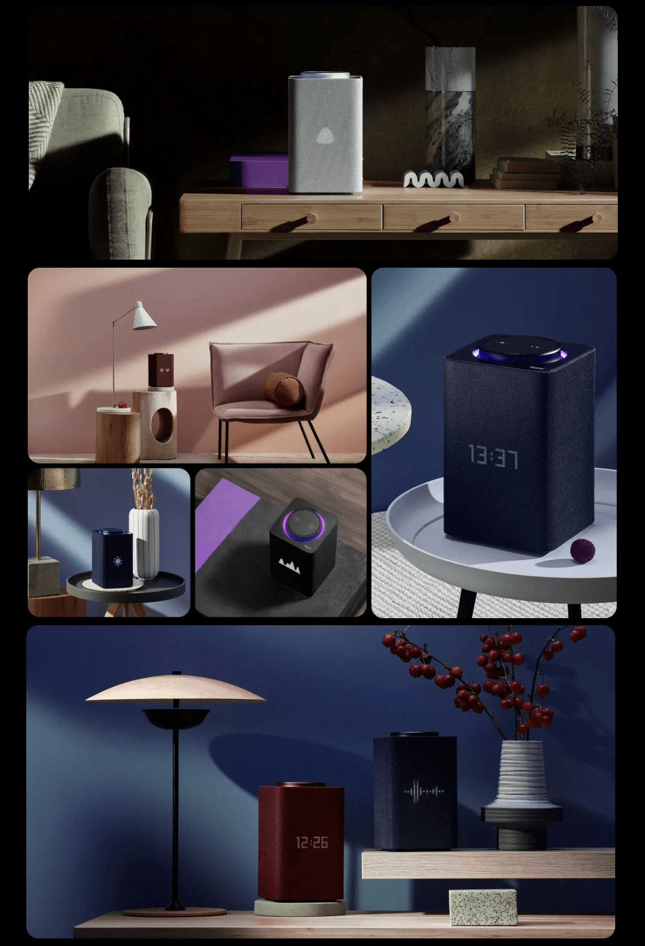 Акустическая система Yandex Яндекс.Станция Макс Черная YNDX-0008 (Умная колонка с голосовым помощником)+пульт YNDX-00401