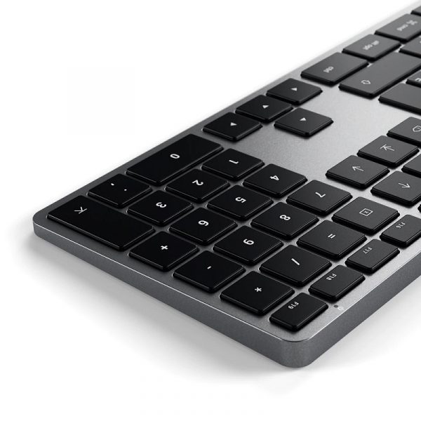 Клавиатура Satechi Slim W3 USB-C Wired Keyboard-RU. Раскладка — Русская. Цвет- Серый космос.