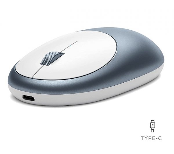 Беспроводная компьютерная мышь Satechi M1 Bluetooth Wireless Mouse. Цвет: синий.