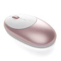 Беспроводная компьютерная мышь Satechi M1 Bluetooth Wireless Mouse. Цвет розовое золото.