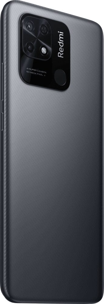 Смартфон Xiaomi Redmi 10C Graphite Gray (220333QNY), 2.4GHz+1.8GHz, 8 Core, 4 GB, 64 GB, 1 ТБ, 50 МП + 2 МП/5Mpix, 2 Sim, 2G, 3G, LTE, BT v5.0, WiFi 802.11 a/b/g/n/ac, NFC, A-GPS, GALILEO, BEIDOU, GLONASS, GPS, Type-C, 5000 mAh, Andr