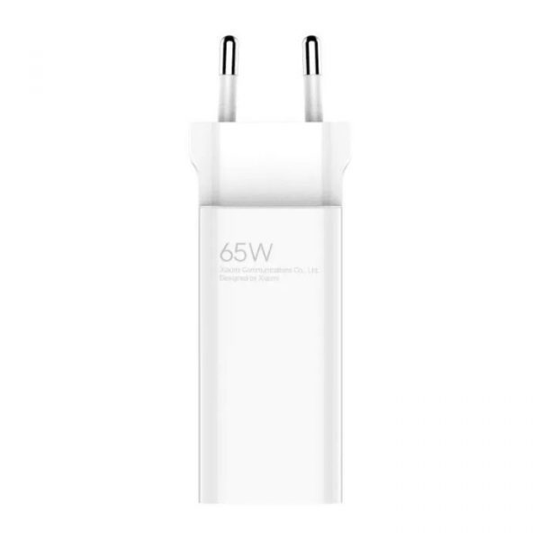Устройство зарядное сетевое Xiaomi 65W GaN Charger (Type-A + Type-C) AD652GEU (BHR5515GL) — изображение 2