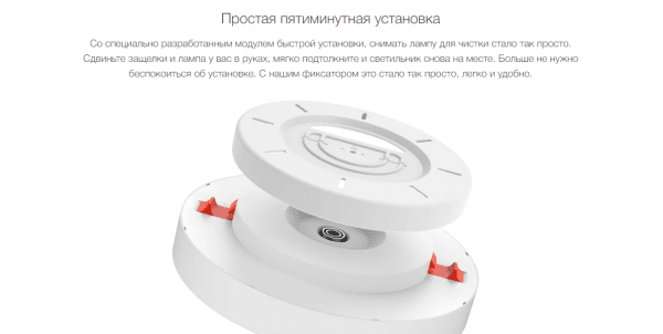 Умный потолочный светильник Yeelight Smart LED ceiling light (YXDC0220002WTGL)