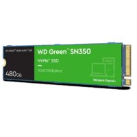Твердотельный накопитель SSD WD Green SN350 NVMe WDS480G2G0C 480ГБ M2.2280 (TLC)