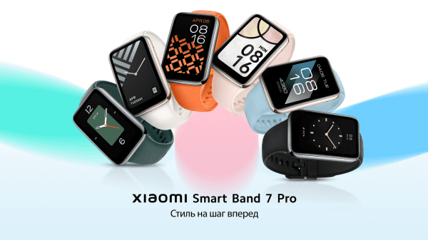 Фитнес-трекер Xiaomi Smart Band 7 Pro GL (Black) (BHR5970GL)