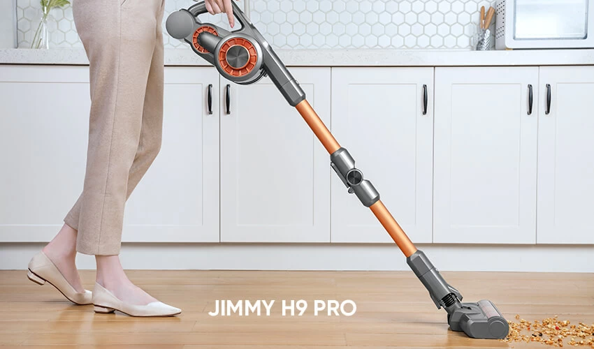 Пылесос вертикальный Jimmy H9 Pro Graphite+Golden Cordless Vacuum Cleaner with adapter ZD24W342060EU