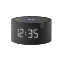 Яндекс.Станция Мини Плюс Черная YNDX-00020 с часами (Умная колонка с голосовым помощником)