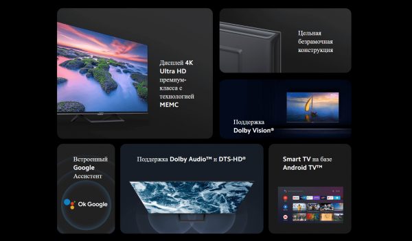 Телевизор Xiaomi Mi LED TV A2 43" (L43M7-EARU)