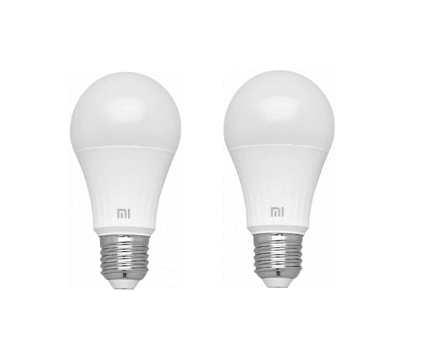 Лампа Mi LED Smart Bulb Warm White XMBGDP01YLK (GPX4026GL), 2 шт комплект