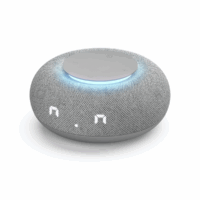 Умная колонка VK Капсула Мини с голосовым помощником Марусей, MRC02GY, серая