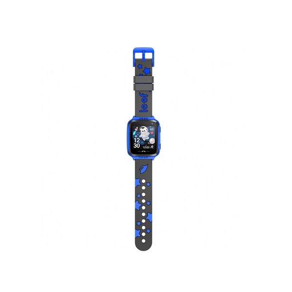 Детские умные часы LEEF Pulsar, цвет черный+синий