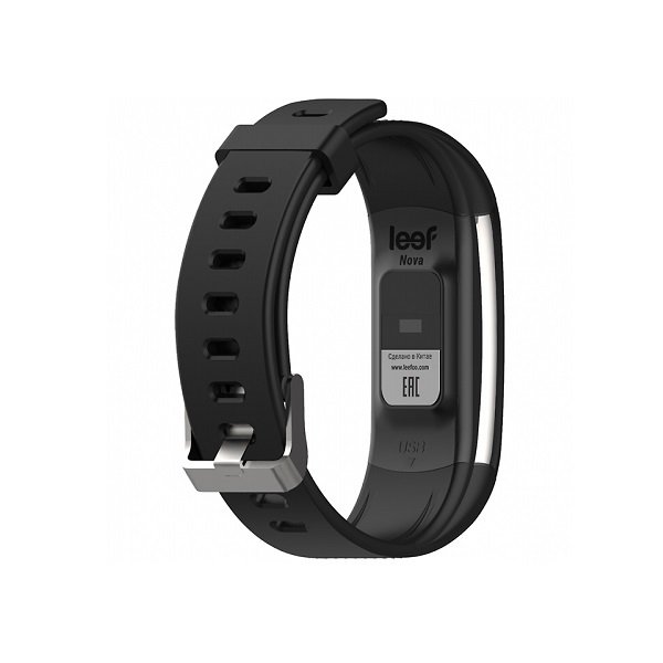 Фитнес-трекер LEEF Nova, черный