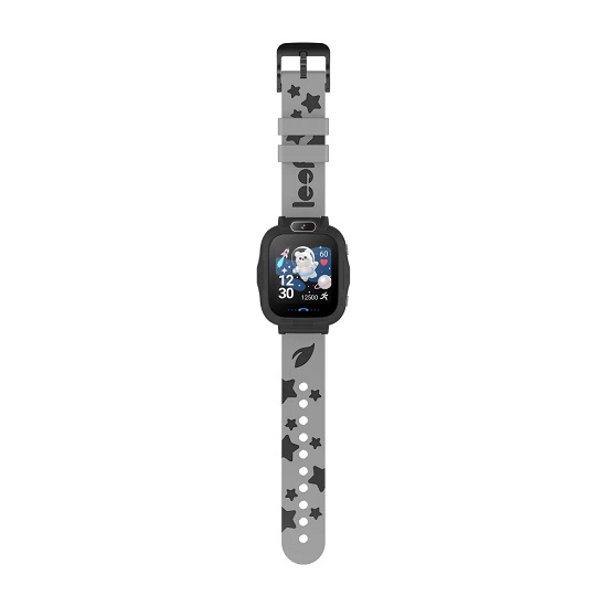 Детские умные часы LEEF Astron, цвет черный+серый