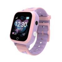Детские умные часы LEEF Coby, цвет розовый+лиловый