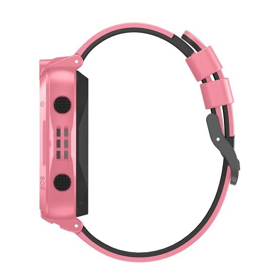 Детские умные часы LEEF Astron, цвет розовый+черный