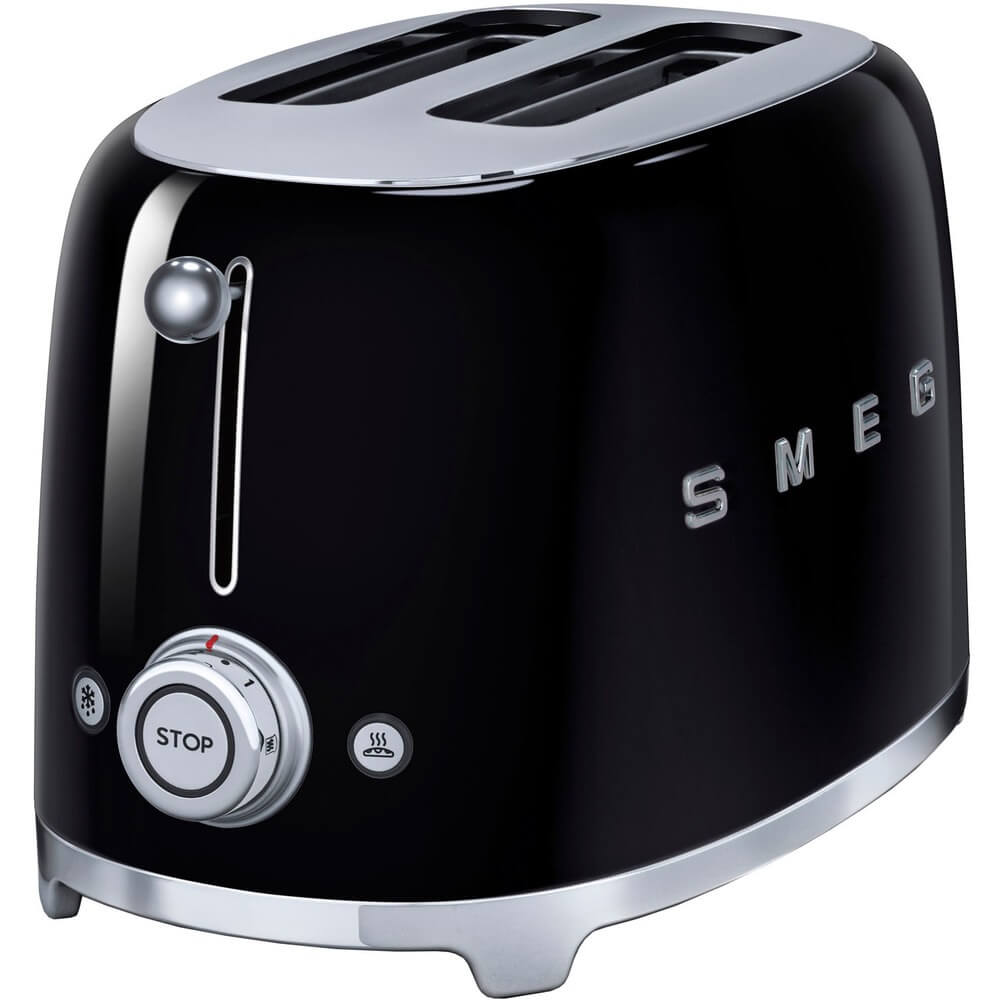 Тостер SMEG TSF01BLEU, черный