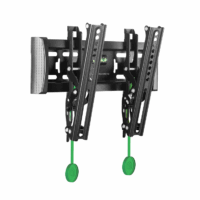 ТВ кронштейн наклонный 17-37" BLACK TM4 ONKRON