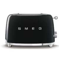 Тостер на 2 ломтика SMEG TSF01BLEU, черный