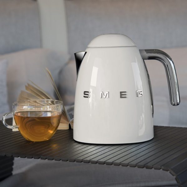 Чайник электрический с регулируемой температурой SMEG KLF04CREU, кремовый