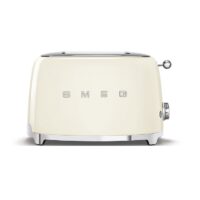 Тостер на 2 ломтика SMEG TSF01CREU, кремовый