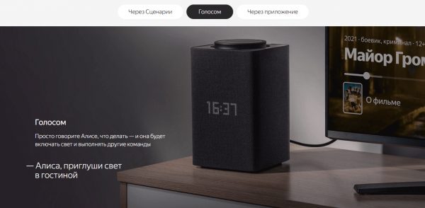 Умная колонка Яндекс Станция Макс с Zigbee, черная (YNDX-00052K)