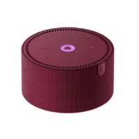 Умная колонка Яндекс.Станция мини плюс без часов, красный гранат (YNDX-00021R)