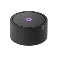 Умная колонка Яндекс.Станция мини плюс без часов, черная (YNDX-00021K)