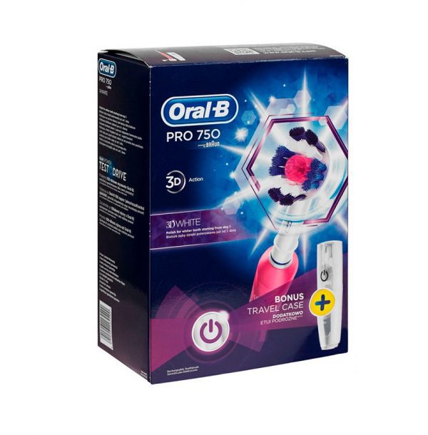Электрическая зубная щетка PRO 750 LTD EDIT PINK ORAL-B