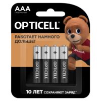 Элемент питания (батарейки) OPTICELL BASIC AAA LR03/MN2400 (4 шт)