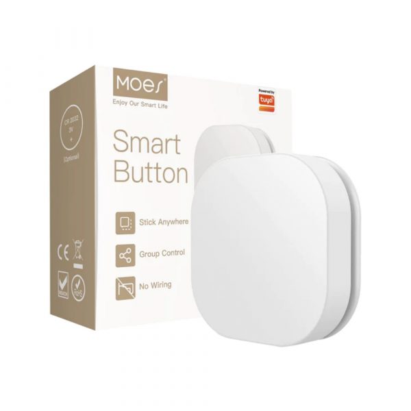 Беспроводной переключатель MOES ZigBee 1-Gang Wireless Switch — изображение 6