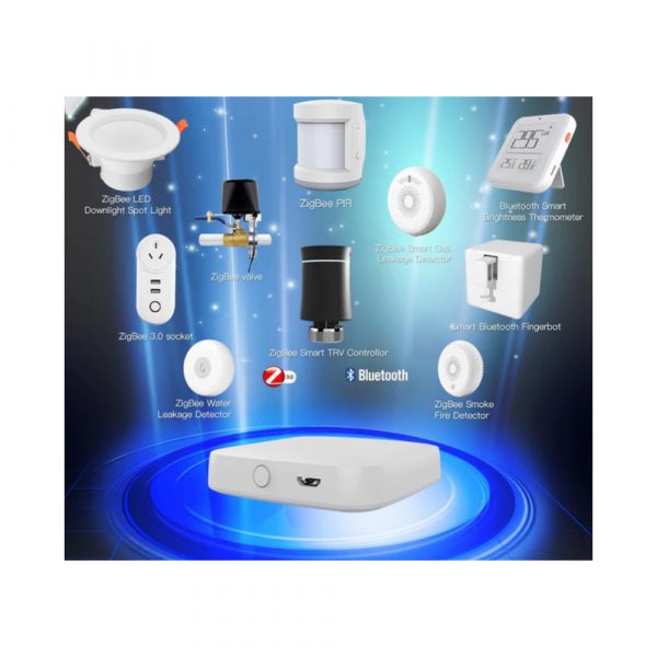 Центр управления умным домом MOES Zigbee/Bluetooth Gateway — изображение 5