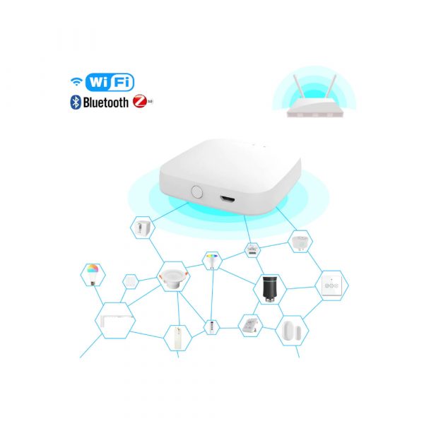 Центр управления умным домом MOES Zigbee/Bluetooth Gateway — изображение 6