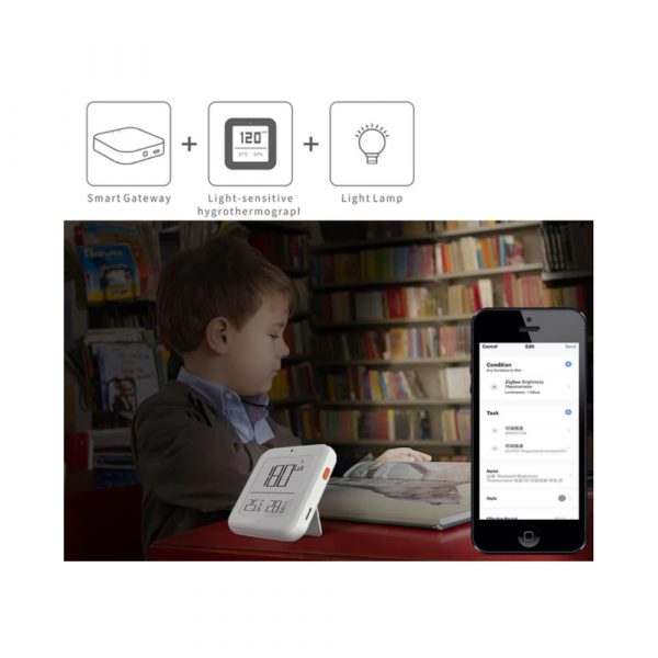 Датчик температуры, влажности и освещенности MOES Bluetooth Temperature and Humidity + Light Sensor — изображение 9