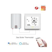 Умный терморегулятор для газового/водяного котла отопления MOES Zigbee Smart Thermostat ZHT-002-GC