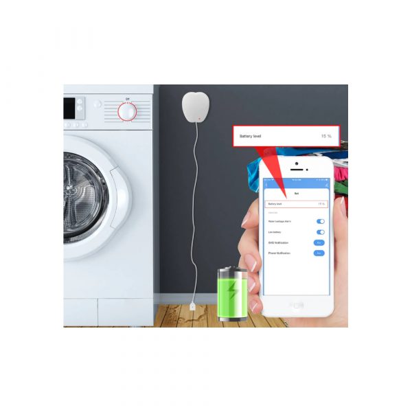 Датчик протечки воды MOES WIFi Water Leakage Detector WSS-JM-WL-A — изображение 12