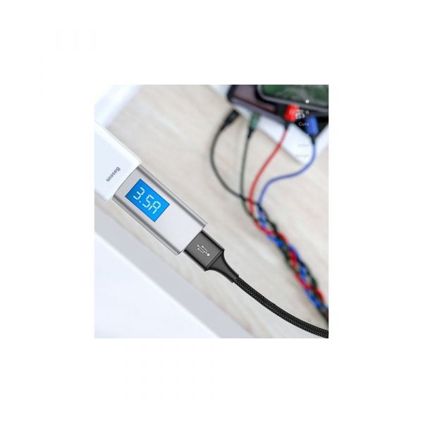 Кабель Type-C+Micro Baseus Fast 4-в-1 3,5A 1,2 м черный CA1T4-A01 — изображение 13