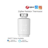 Умная термостатическая головка для радиатора отопления MOES ZigBee Thermostat Valve TV02 ZTRV-ZX-TV02