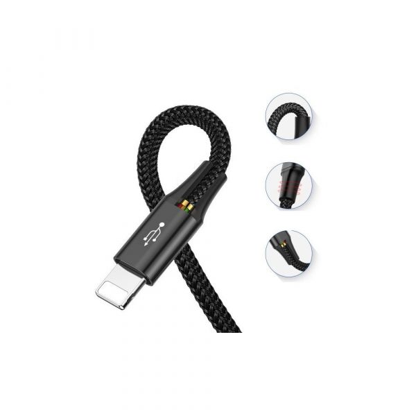 Кабель Type-C+Micro Baseus Fast 4-в-1 3,5A 1,2 м черный CA1T4-A01 — изображение 5